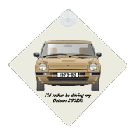 Datsun 280ZX 1978-83 Car Window Hanging Sign